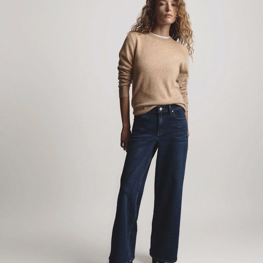 Quince Mongolian Cashmere Crewneck Sweater